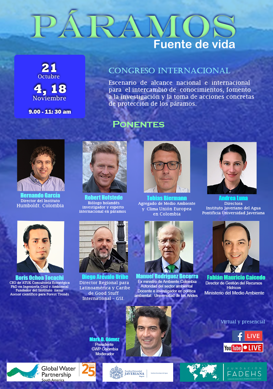 congreso internacional: Páramos Fuente de Vida